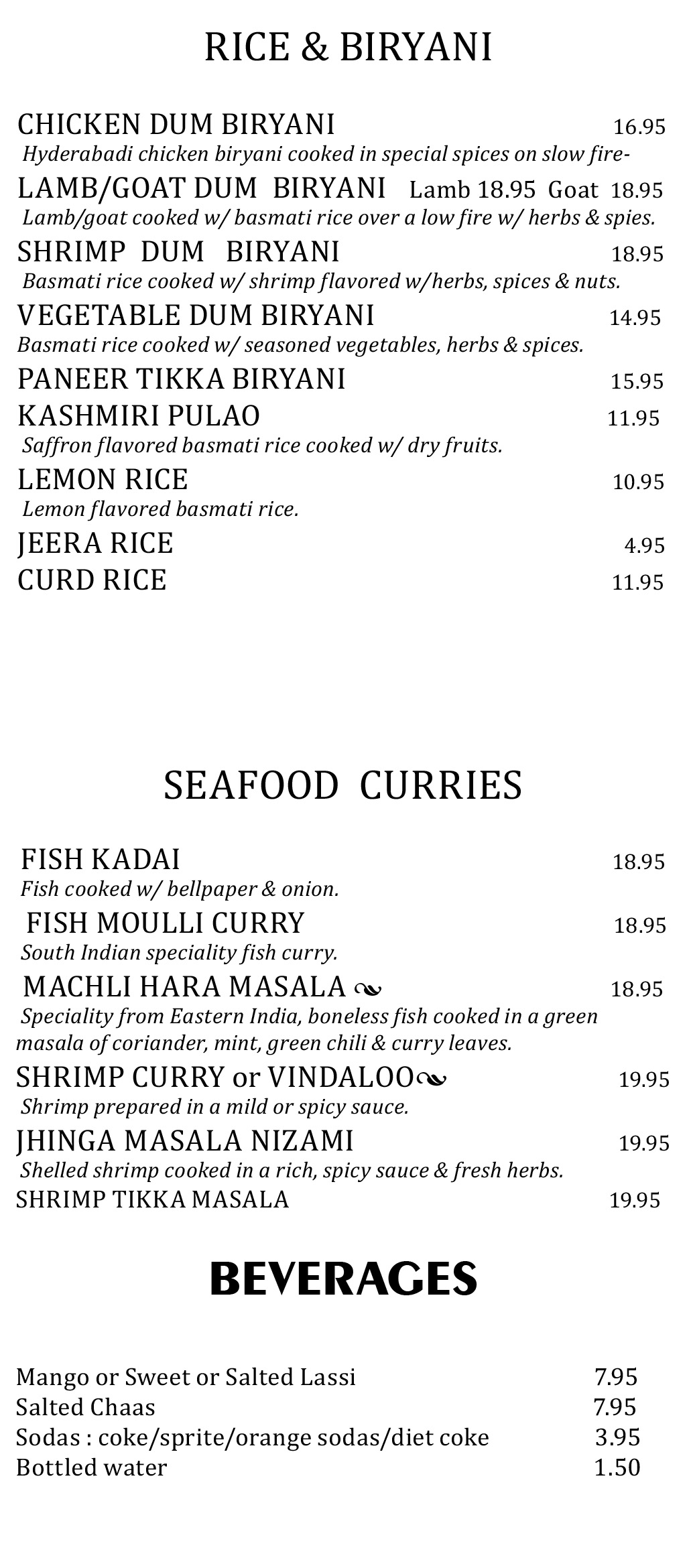 Guru Palace - Menu - 2215 US-1 SOUTH, North Brunswick Township, NJ