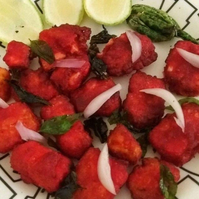 Paneer 65.