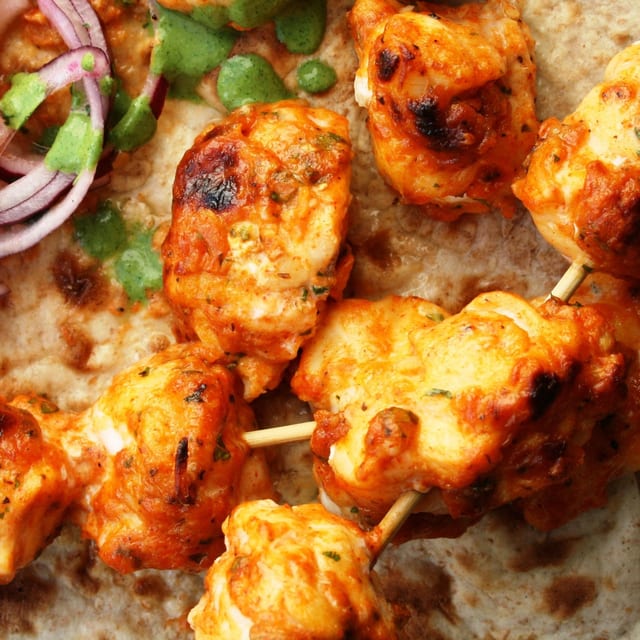 Fish Tikka Salmon.